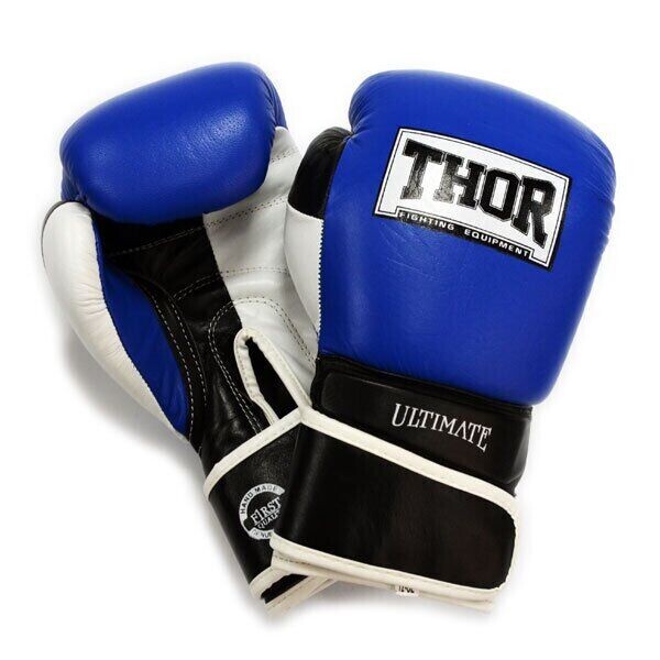 

Перчатки THOR ULTIMATE 10oz Кожа сине-черно-белые (551/03(Leather) B/B/W 10 oz.)