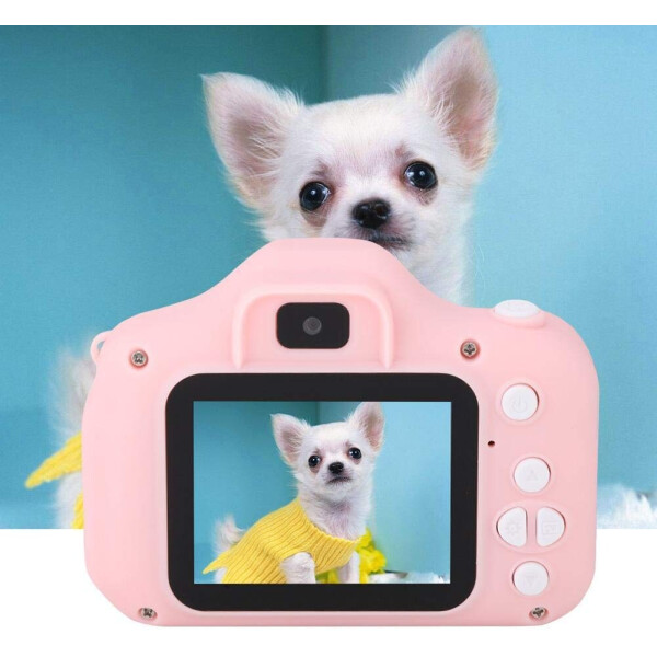 

Цифровой детский фотоаппарат Summer Vacation Smart Kids Camera HH-8 Розовый
