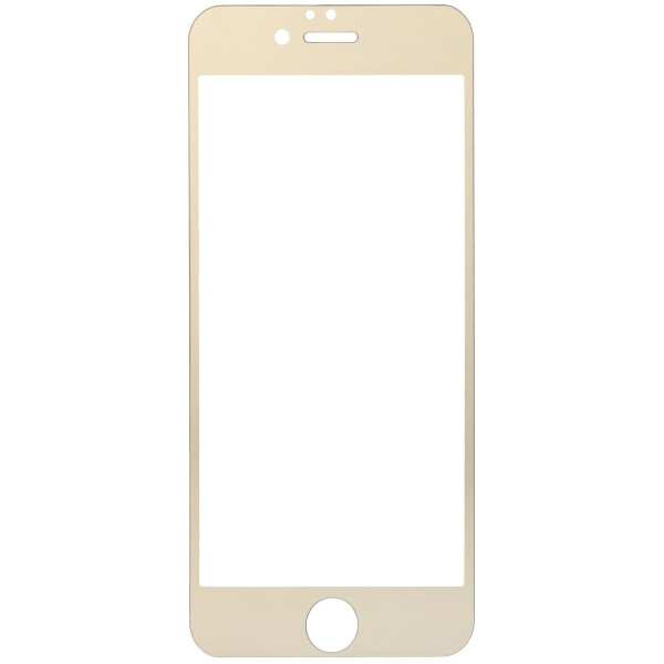 

Cooyee 2,5D Full Cover Metallic Tempered Glass Screen iPhone 6s Gold