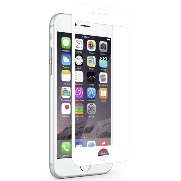 

Cooyee 3D Full Cover Tempered Glass Screen Protector iPhone 7 Plus White