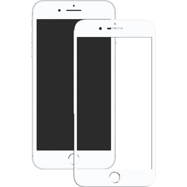 

Mocolo 3D Full Cover Tempered Glass iPhone 8 White