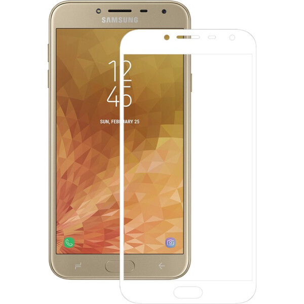 

Mocolo 2.5D Full Cover Tempered Glass Samsung Galaxy J4 J400F (2018) White