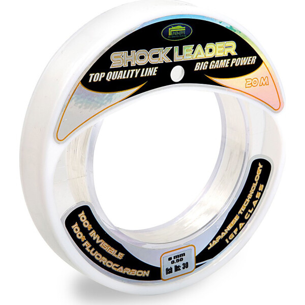 

Леска Lineaeffe Shock Leader 100% Fluorocarbon 20м. 0.60мм FishTest 40кг Made in Japan (3200140)