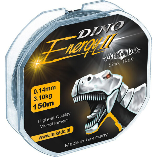

Леска Mikado Dino Energy II 150м 0,18мм 4,7кг (прозрачный) 2шт./уп. (ZGA3-018)