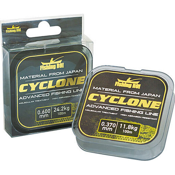 

Леска Fishing ROI CYCLONE 100м 0,43мм 15.2кг (152-8-43)