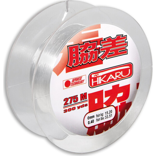 

Леска Lineaeffe Hikaru 275м 0.16мм FishTest 3.42кг (прозрачная) Made in Japan (3001816)
