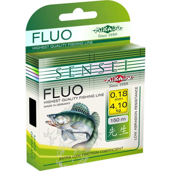 

Леска Mikado Sensei Fluo 150м 0,33мм 11,3кг (зеленый флуоресцентный) (ZSY-033)