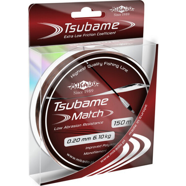 

Леска Mikado Tsubame Match 150м 0,22мм 6,6кг (коричневый) (ZTM-022)
