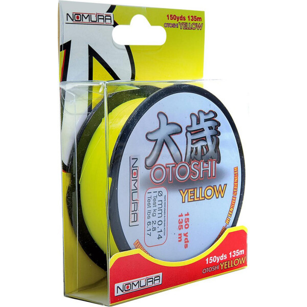

Леска Nomura OTOSHI YELLOW 135м(150yds) 0.22мм 7.60кг цвет-yellow (желтый) (NM31000022)