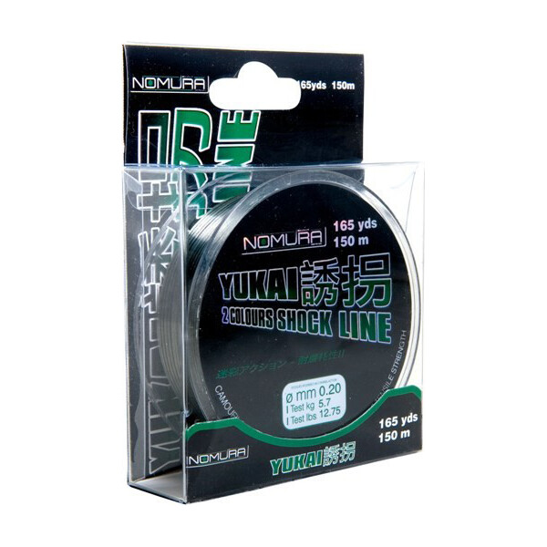 

Леска Nomura YUKAI 150м(165yds) 0.28мм 9.7кг (Camou-зелено/черный) (NM32000028)