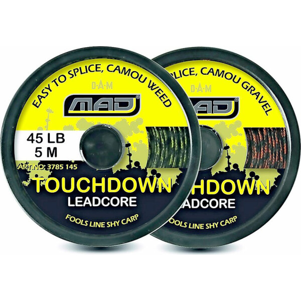 

Лидкор DAM MAD Touchdown LeadCore 10м 45lbs/20кг (color-camou weed) (3785045)