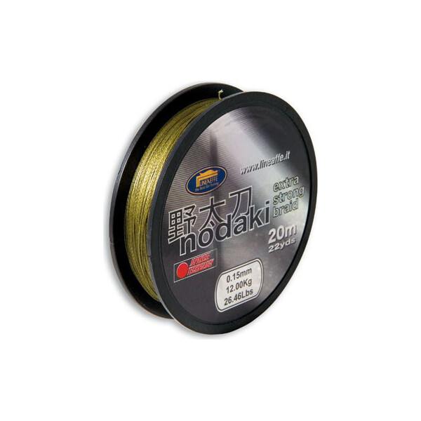 

Шнур поводочный Lineaeffe NODAKI BRAID 20м, 0.40мм, 28кг Made in Japan (3008540)