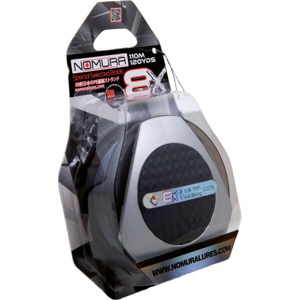 

Шнур Nomura Sensum 8X Braid 110м(120yds) 0.20мм 20кг цвет-gray (серый) (NM33005020)
