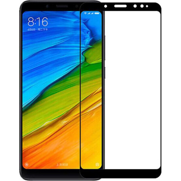 

цветное Mocoson (full glue) на весь экран для Xiaomi Redmi Note 5 Pro / Note 5 (DC) (Черный) (706845)