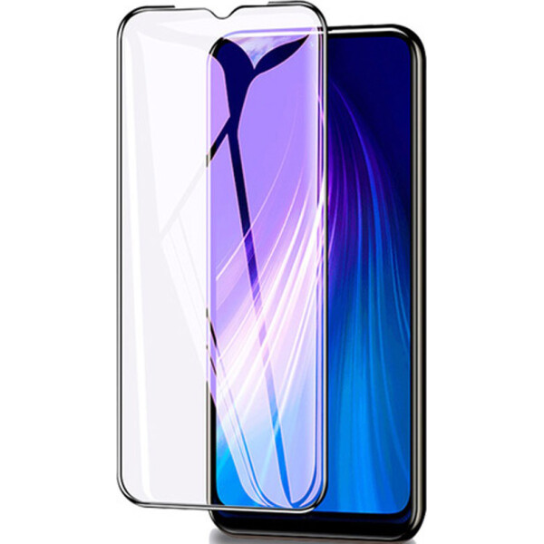 

цветное Mocoson (full glue) на весь экран для Xiaomi Redmi Note 8 Pro (Черный) (770631)