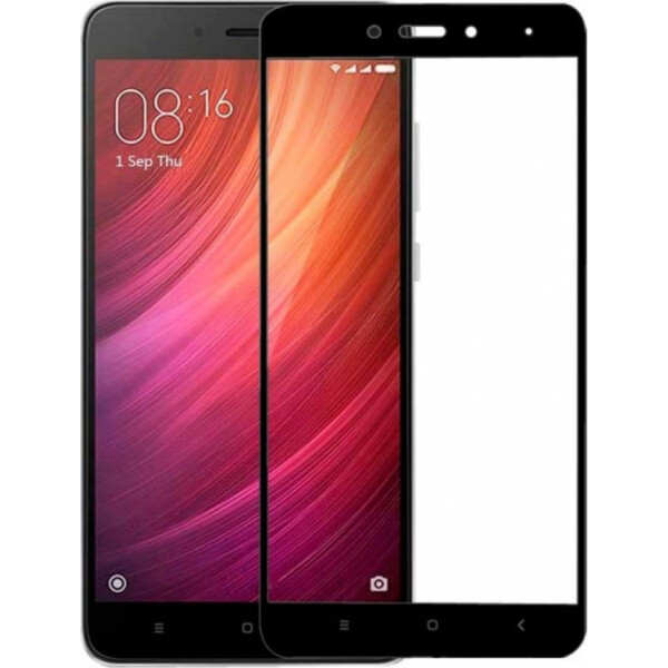

цветное Mocoson (full glue) на весь экран для Xiaomi Redmi Note 4 (MTK) (Черный) (789813)
