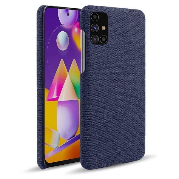 

Защитный чехол KSQ Cloth Style для Samsung Galaxy M31s (M317) - Blue