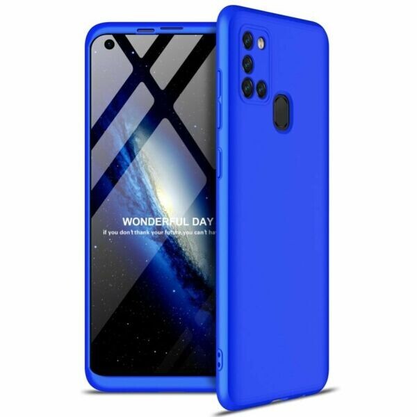 

Защитный чехол GKK Double Dip Case для Samsung Galaxy A21s (A217) - Blue