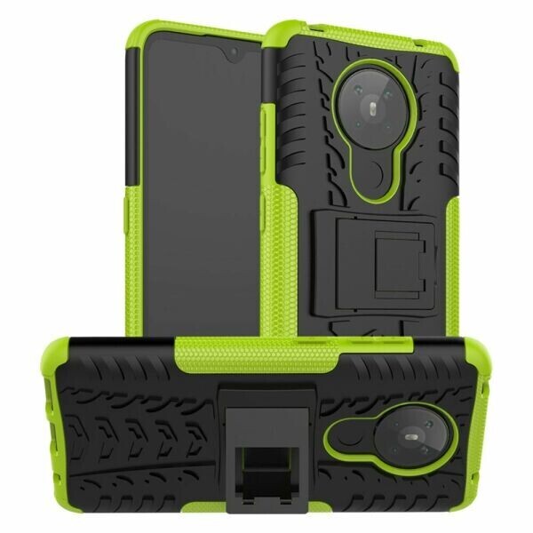 

Защитный чехол UniCase Hybrid X для Nokia 5.3 - Green