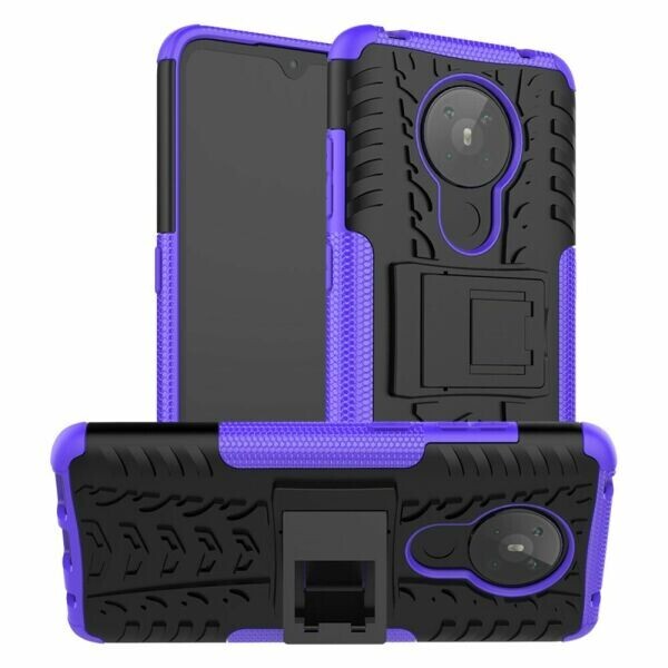 

Защитный чехол UniCase Hybrid X для Nokia 5.3 - Purple