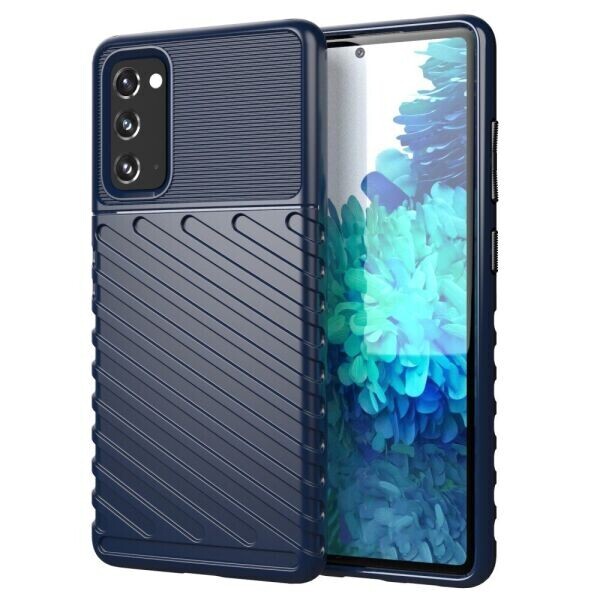 

Защитный чехол Deexe Thunder Series для Samsung Galaxy S20 FE (G780) - Blue