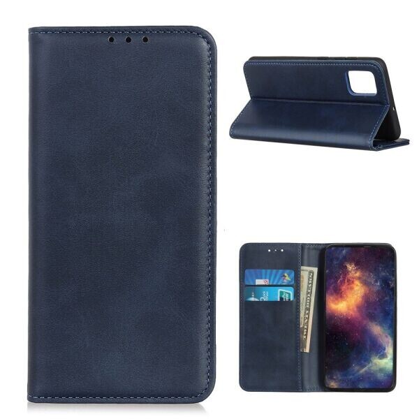 

Чехол-книжка Deexe Wallet Case для Xiaomi Mi 10T / Mi 10T Pro - Blue
