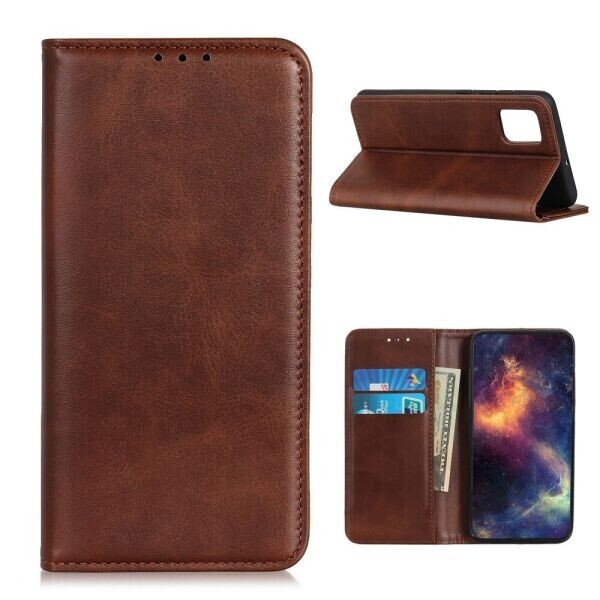 

Чехол-книжка Deexe Wallet Case для Xiaomi Mi 10T / Mi 10T Pro - Coffee