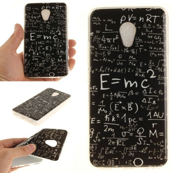 

Силиконовый (TPU) чехол Deexe Life Style для Meizu M5 - Einstein's Equation
