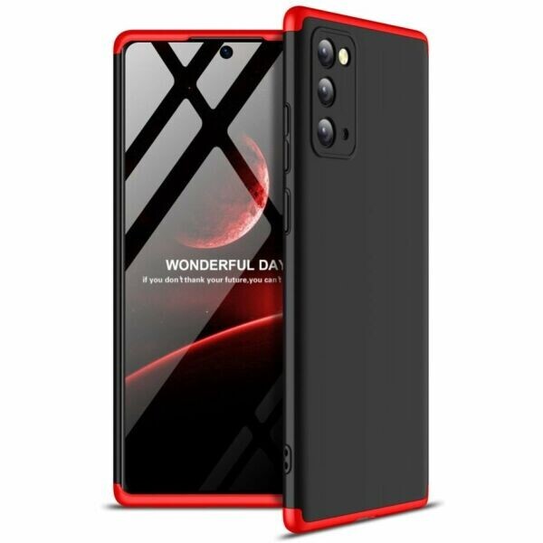 

Защитный чехол GKK Double Dip Case для Samsung Galaxy Note 20 (N980) - Black / Red