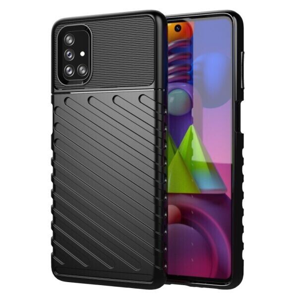 

Защитный чехол Deexe Thunder Series для Samsung Galaxy M51 (M515) - Black