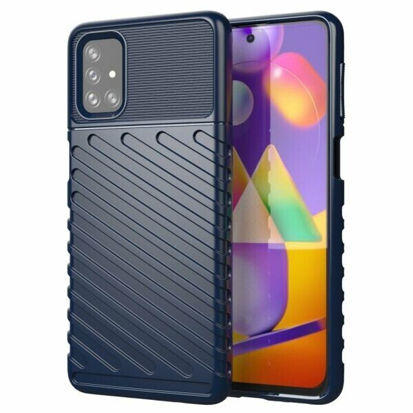 

Защитный чехол Deexe Thunder Series для Samsung Galaxy M31s (M317) - Blue