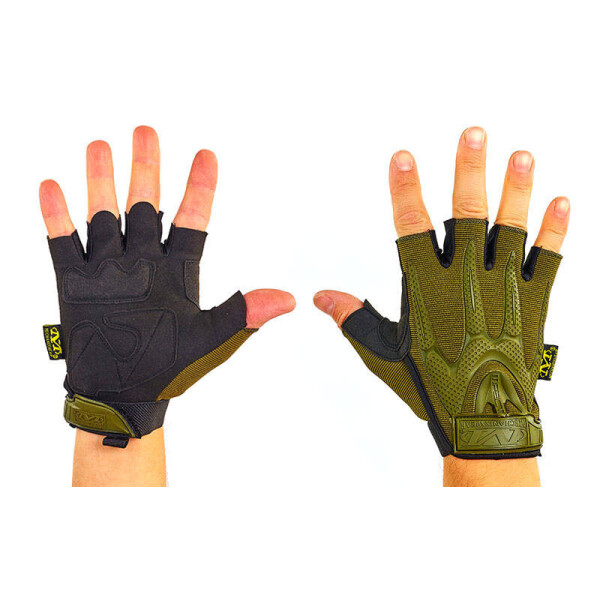 

Перчатки тактические с открытыми пальцами MECHANIX WEAR BC-4673 Оливковый L