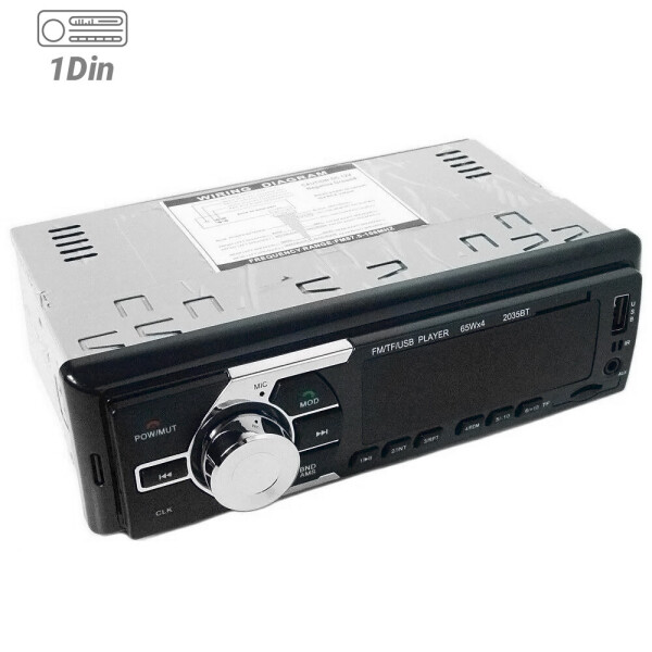 

Автомагнитола Bluetooth 1 DIN X-Auto 2035 BT MP3 плеер