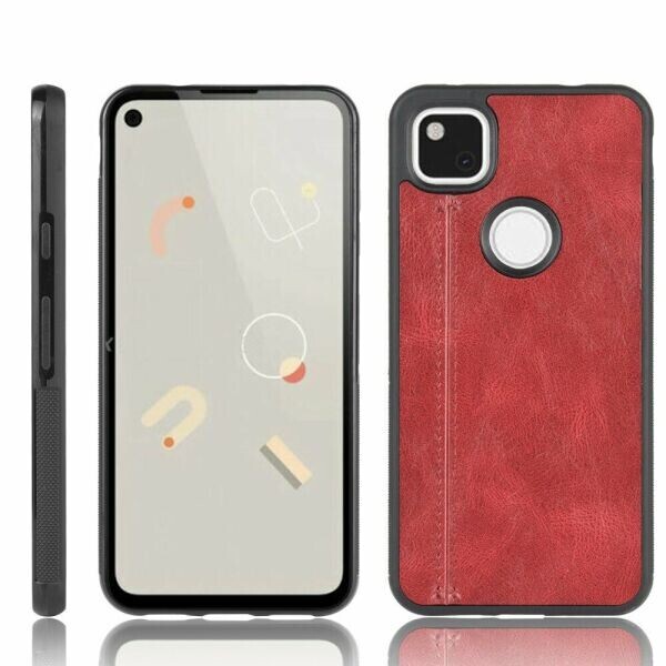 

Защитный чехол UniCase Leather Series для Google Pixel 4A - Red