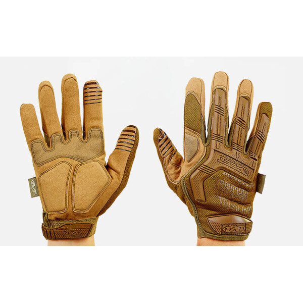 

Перчатки тактические с закрытыми пальцами MECHANIX MPACT BC-5622 Хакки М