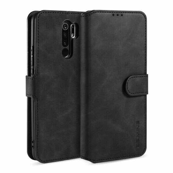 

Чехол DG.MING Retro Style для Xiaomi Redmi 9 - Black