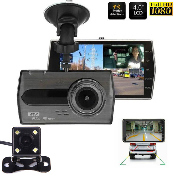

Видеорегистратор автомобильный с двумя камерами AIRVIDEO VDR SD450 FullHd 1080P
