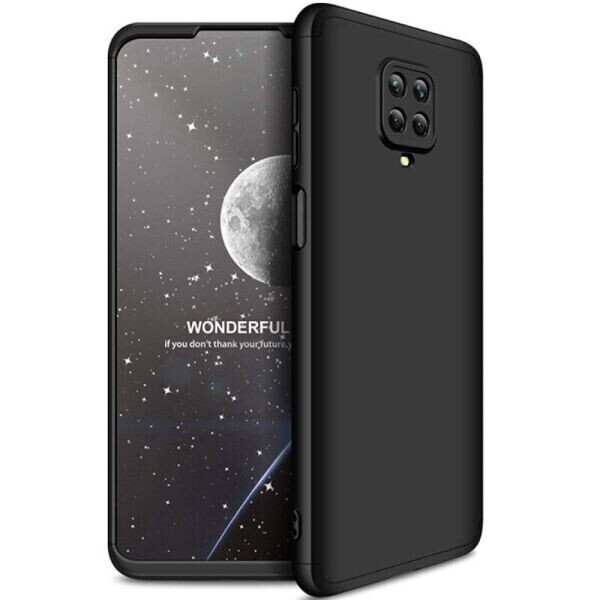 

Защитный чехол GKK Double Dip Case для Xiaomi Redmi Note 9 Pro / Redmi Note 9 Pro Max / Redmi Note 9s - Black