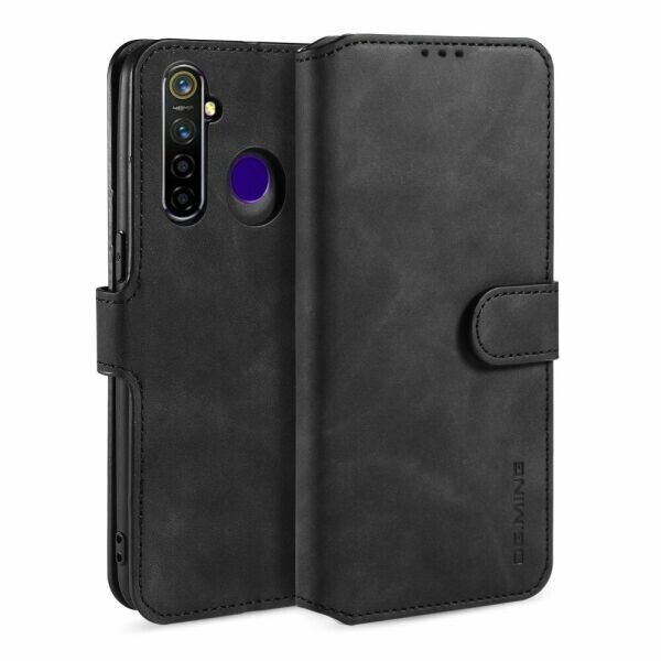 

Чехол DG.MING Retro Style для Realme 5 Pro - Black
