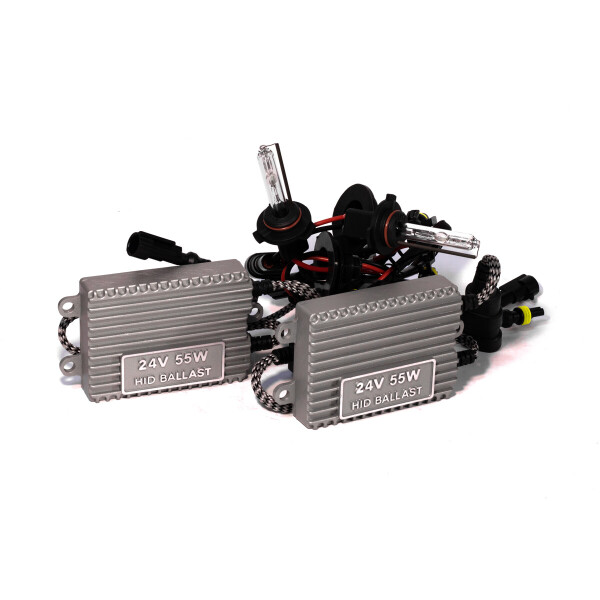 

Комплект ксенона КВАНТ HB3 4300К 24v с блоками AC