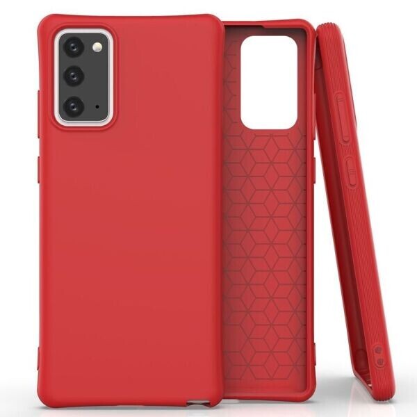 

Защитный чехол Deexe Soft Cover для Samsung Galaxy Note 20 (N980) - Red