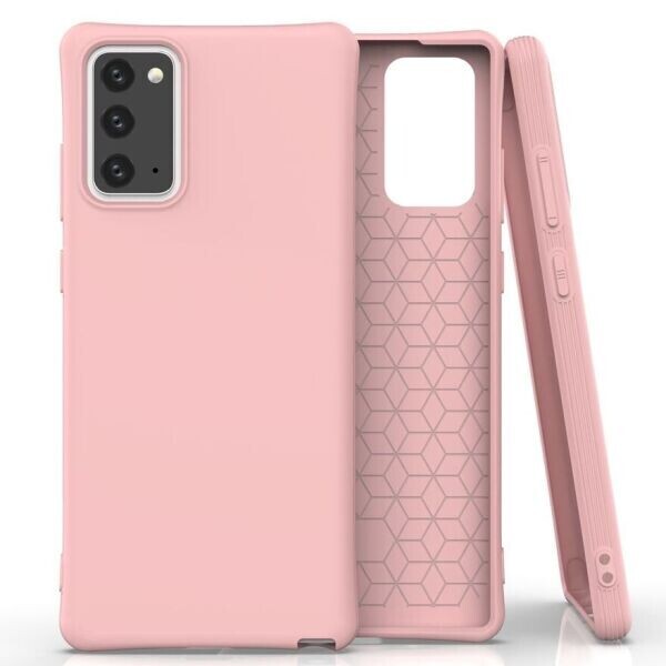 

Защитный чехол Deexe Soft Cover для Samsung Galaxy Note 20 (N980) - Pink