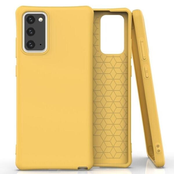 

Защитный чехол Deexe Soft Cover для Samsung Galaxy Note 20 (N980) - Yellow
