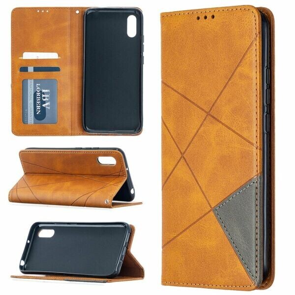 

Чехол UniCase Geometric Pattern для Xiaomi Redmi 9A - Brown