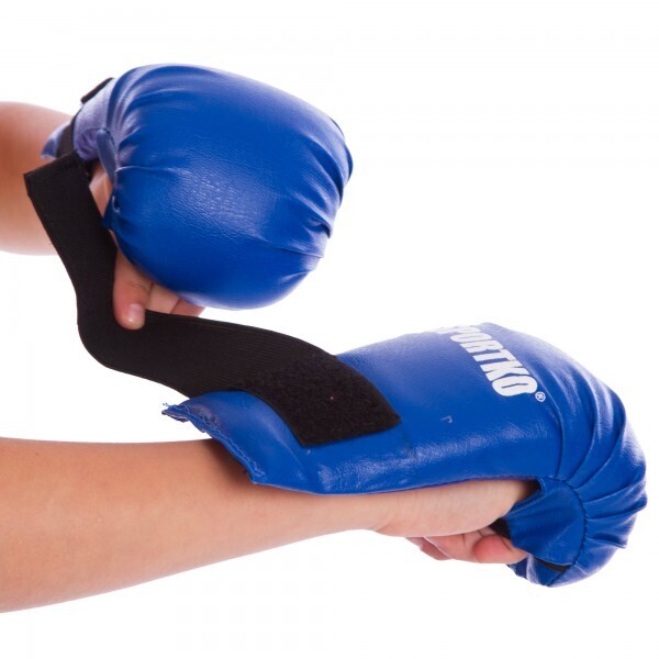 

Перчатки для каратэ SPORTKO UR NK2 р-р S, синий