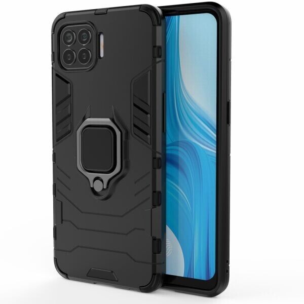 

Защитный чехол Deexe Hybrid Case для OPPO Reno 4 lite - Black