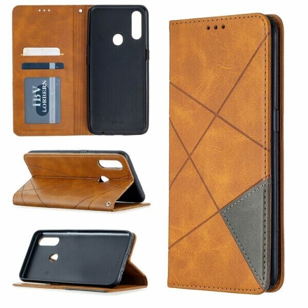 

Чехол UniCase Geometric Pattern для OPPO A31 - Brown