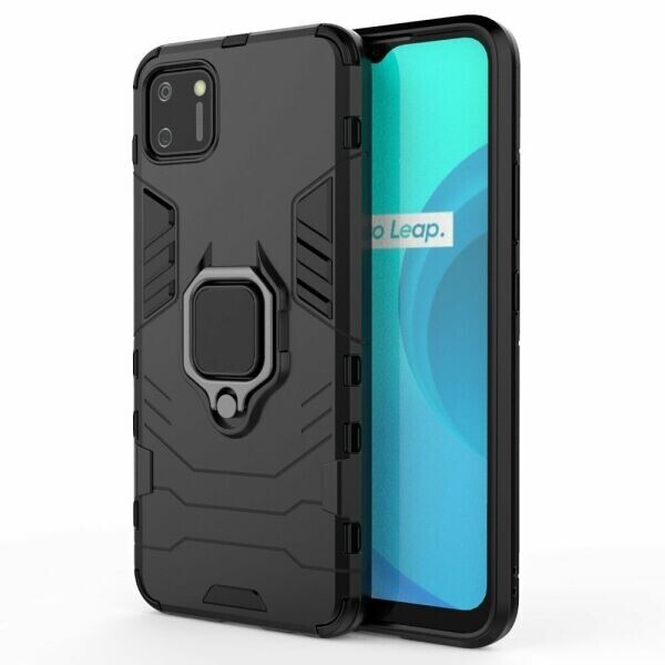 

Защитный чехол Deexe Hybrid Case для Realme C11 - Black