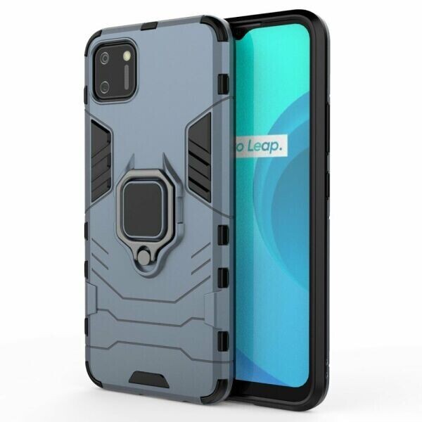 

Защитный чехол Deexe Hybrid Case для Realme C11 - Blue