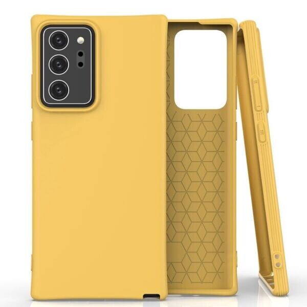 

Защитный чехол Deexe Soft Cover для Samsung Galaxy Note 20 Ultra (N985) - Yellow